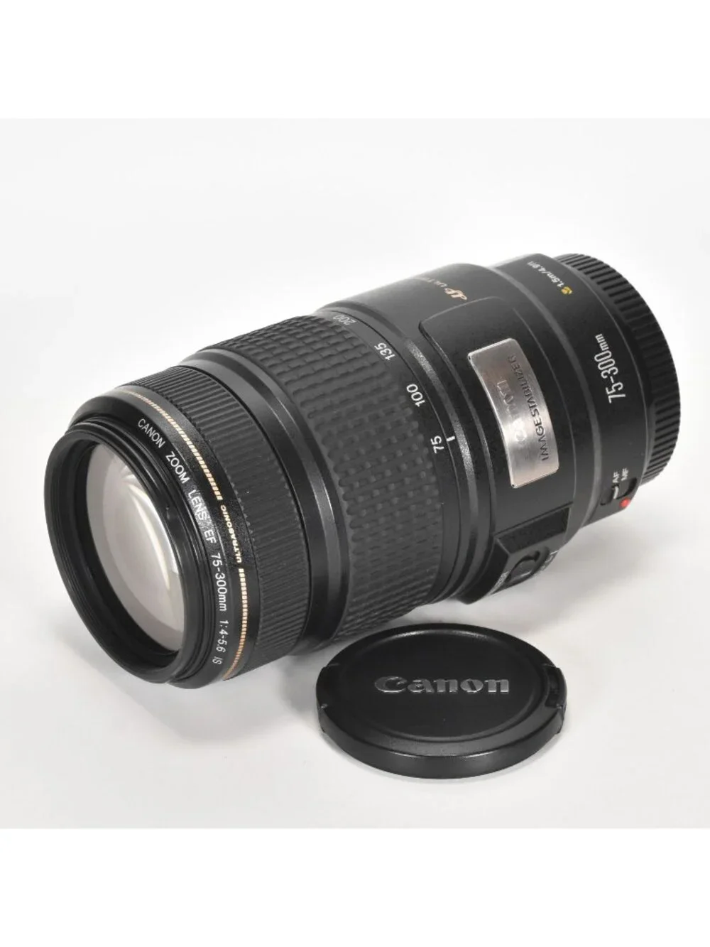 Canon EF 75-300mm f/4-5.6 USM IS Image Stabilizer Autofocus Zoom Lens